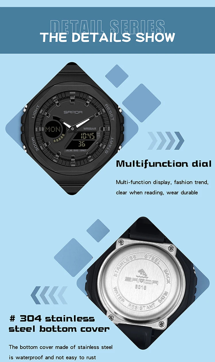 SANDA Outdoor Sports Watches