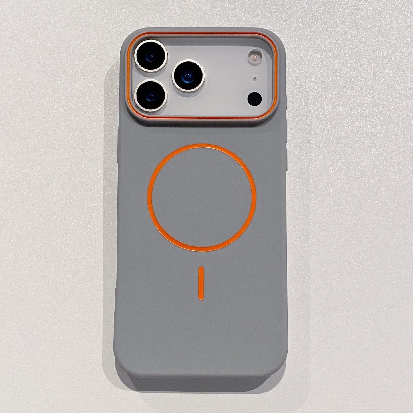 Magnetic Soft Phone Case For iPhone Wireless Charging Cover