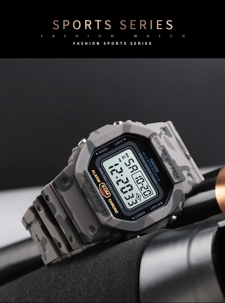 SKMEI 1628 Military Digital Watch Waterproof