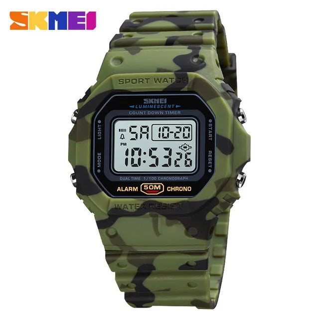 SKMEI 1628 Military Digital Watch Waterproof