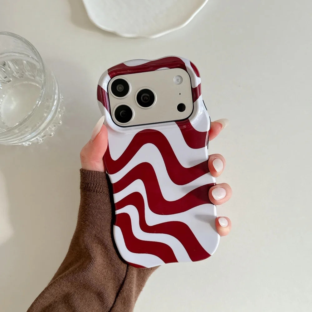 Water Ripple Double Color Contrast Case for iPhone