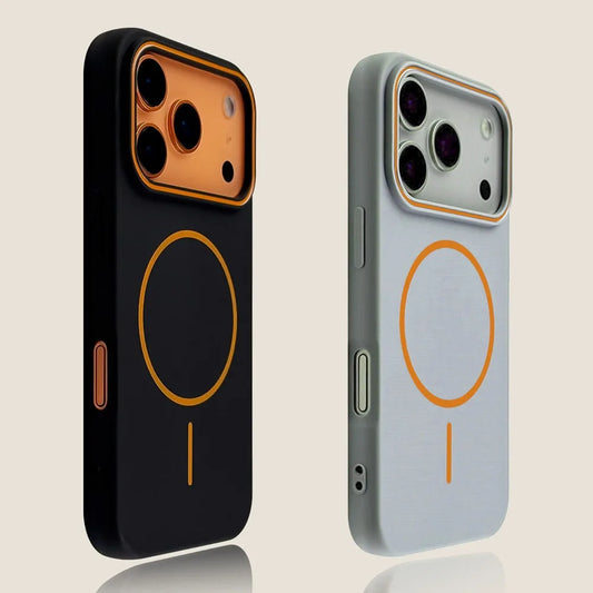 Magnetic Soft Phone Case For iPhone Wireless Charging Cover